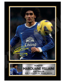MAROUANE FELLAINI Limited Edition Football Player Signed Print - Football