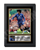 MAROUANE FELLAINI 2 Limited Edition Football Player Signed Print - Football