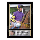 MARTIN DWYER Limited Edition Horse Racer Signed Print - Horse Racing