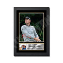 MARTIN LAIRD Limited Edition Golfer Signed Print - Golf