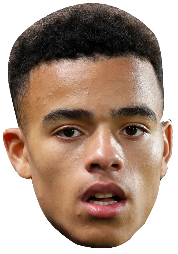 MASON GREENWOOD Celebrity Face Mask FANCY DRESS HEN BIRTHDAY PARTY FUN STAG DO