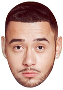 MASON NOISE JB - Music Star Fancy Dress Cardboard Celebrity Party Face Mask