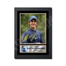 MATTEO MANASSERO Limited Edition Golfer Signed Print - Golf