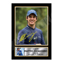 MATTEO MANASSERO Limited Edition Golfer Signed Print - Golf