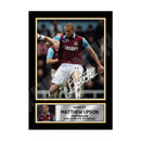 MATTHEW UPSON 2 Limited Edition Football Player Signed Print - Football