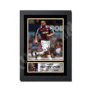 MATTHEW UPSON (1) Limited Edition Football Player Signed Print - Football