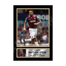 MATTHEW UPSON (1) Limited Edition Football Player Signed Print - Football