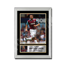 MATTHEW UPSON (1) Limited Edition Football Player Signed Print - Football