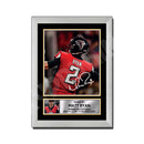 MATT RYAN 2 - 1 Limited Edition Football Signed Print - American Footballer