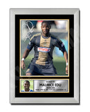 MAURICE EDU 2 Limited Edition Football Player Signed Print - Football