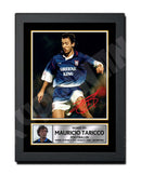 MAURICIO TARICCO Limited Edition Football Player Signed Print - Football