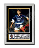 MAURICIO TARICCO Limited Edition Football Player Signed Print - Football