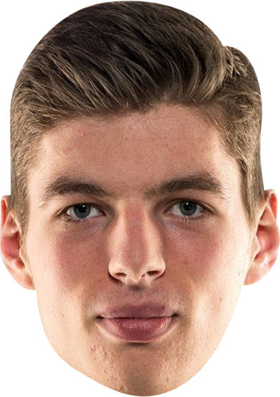 MAX VERSTAPPEN Celebrity Face Mask Fancy Dress Cardboard Costume Mask