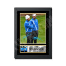 MCDOWELL + VICTOR DUBUISSON 2 Limited Edition Golfer Signed Print - Golf