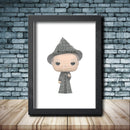 Personalised Mcgonagol Word Art Poster Print - Inspired By Pop Figures