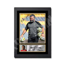 MEFIN DAVIES 2 Limited Edition Rugby Player Signed Print - Rugby