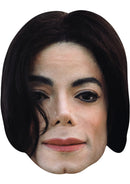 MICHAEL JACKSON 2 JB - Music Star Fancy Dress Cardboard Celebrity Party Face Mask