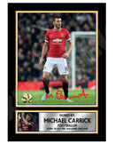 MICHAEL CARRICK (1) Limited Edition Football Player Signed Print - Football