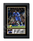 MICHAEL ESSIEN Limited Edition Football Player Signed Print - Football