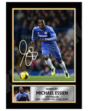 MICHAEL ESSIEN Limited Edition Football Player Signed Print - Football