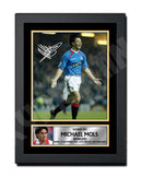 MICHAEL MOLS 1 Limited Edition Football Player Signed Print - Football