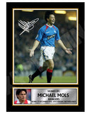 MICHAEL MOLS 1 Limited Edition Football Player Signed Print - Football