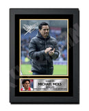 MICHAEL MOLS 2 Limited Edition Football Player Signed Print - Football