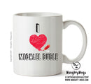 I Love MICHAEL BUBLE Celebrity Mug
