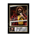 MICK FOLEY Limited Edition MMA Wrestler Signed Print - MMA Wrestling