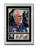 MICK McCARTHY Limited Edition Football Player Signed Print - Football