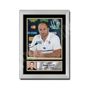 MIKE CATT 1 Limited Edition Rugby Player Signed Print - Rugby