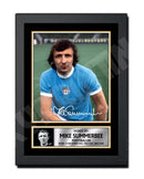MIKE SUMMERBEE 2 Limited Edition Football Player Signed Print - Football