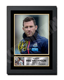 MIKE WILLIAMSON (1) Limited Edition Football Player Signed Print - Football