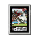 MOHAMED DIAME 2 Limited Edition Football Player Signed Print - Football