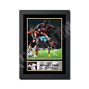 MOHAMED DIAME (1) Limited Edition Football Player Signed Print - Football