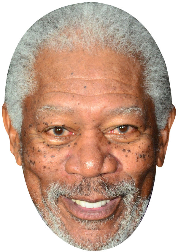 MORGAN FREEMAN JB Actor Movie Tv Celebrity Party Face Mask