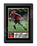 MORGAN SCHNEIDERLIN Limited Edition Football Player Signed Print - Football