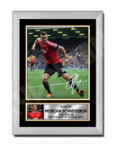 MORGAN SCHNEIDERLIN Limited Edition Football Player Signed Print - Football