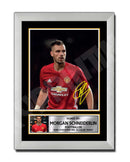 MORGAN SCHNEIDERLIN 2 Limited Edition Football Player Signed Print - Football