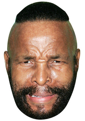 Mr T Face Mask – Fancy Dress Cardboard Costume Mask