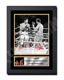 MUHAMMAD ALI _ GEORGE FOREMAN 2 Limited Edition Boxer Signed Print - Boxing
