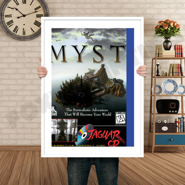 Myst Jaguar CD Retro Game Inspired Theme Nintendo NES Gaming