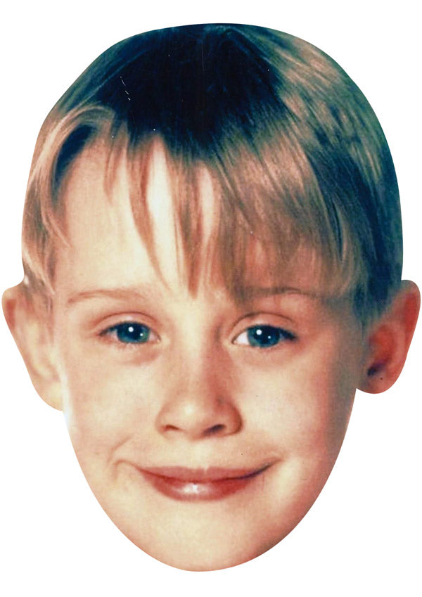 Macaulay Culkin Face Mask – Fancy Dress Cardboard Costume Mask