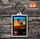 Ma Fat Conspiracy Retro NES Game Cover Art Gaming Keyring