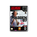 Madden 97 - SNES Inspired Game Retro Gaming Magnet