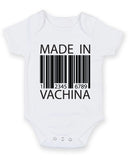 Made In Vachina Baby Grow Bodysuit