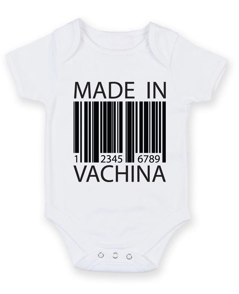 Made In Vachina Baby Grow Bodysuit