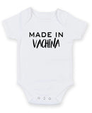 Made In Vachina 2 Personalised Baby Boy Girl Unisex Short Sleeve Bodysuit