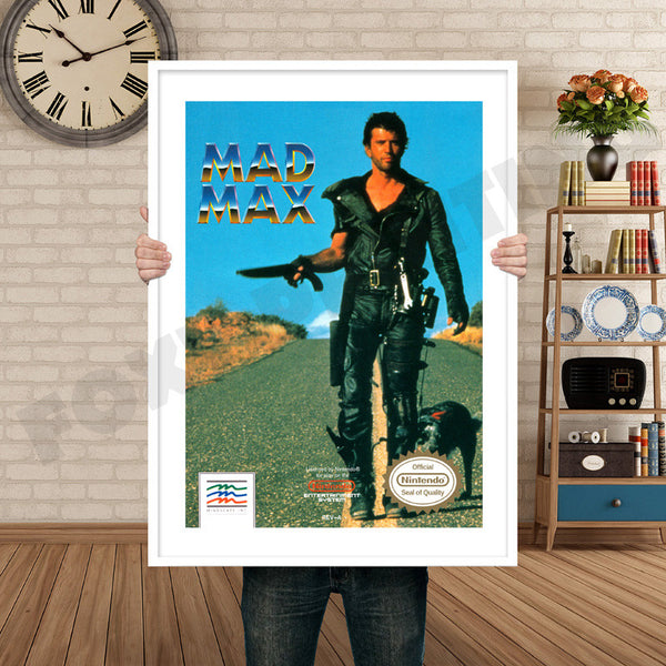 Madmax Retro Game Inspired Theme Nintendo NES Gaming