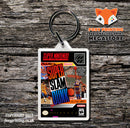 Magic Johnson Super Slam Dunk Game Inspired Retro Gaming Keyring
